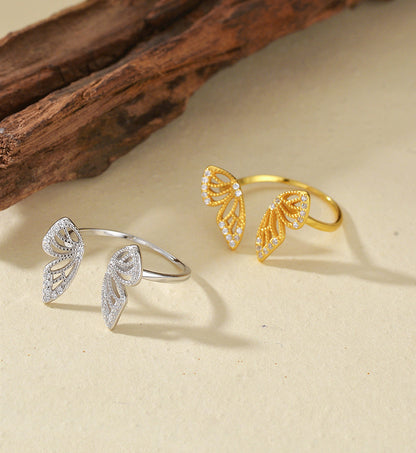 Flutter Grace Butterfly Ring