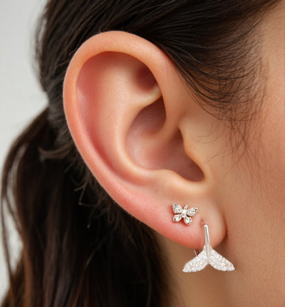 Mermaid Tail Hoop Earrings