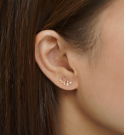 Luminous Star Drop Earrings