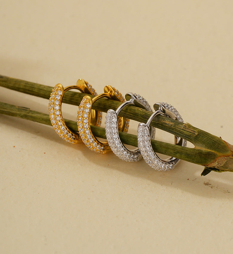 Halo Glow Hoop Earrings