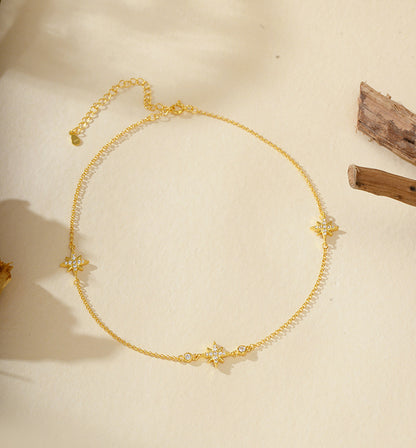 Snowflake Star Necklace