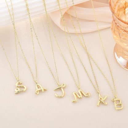 The Soul Letter Necklace