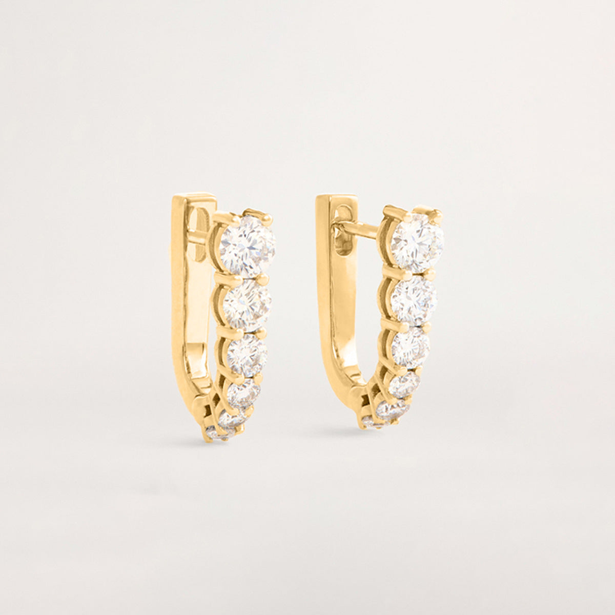U-Shaped Spark Earrings