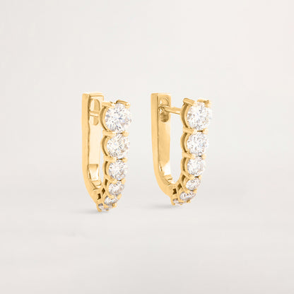 U-Shaped Spark Earrings