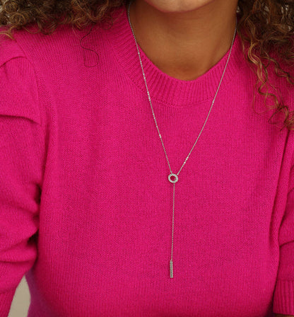 Adjustable Micro-Inlaid Lockless Necklace