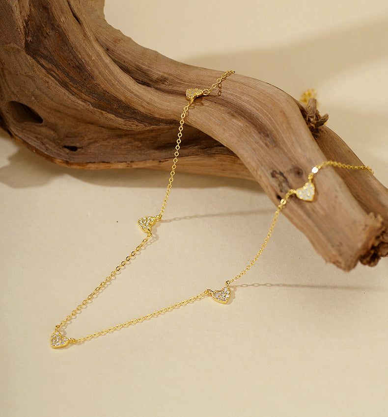 Delicate Heart Pendant Necklace