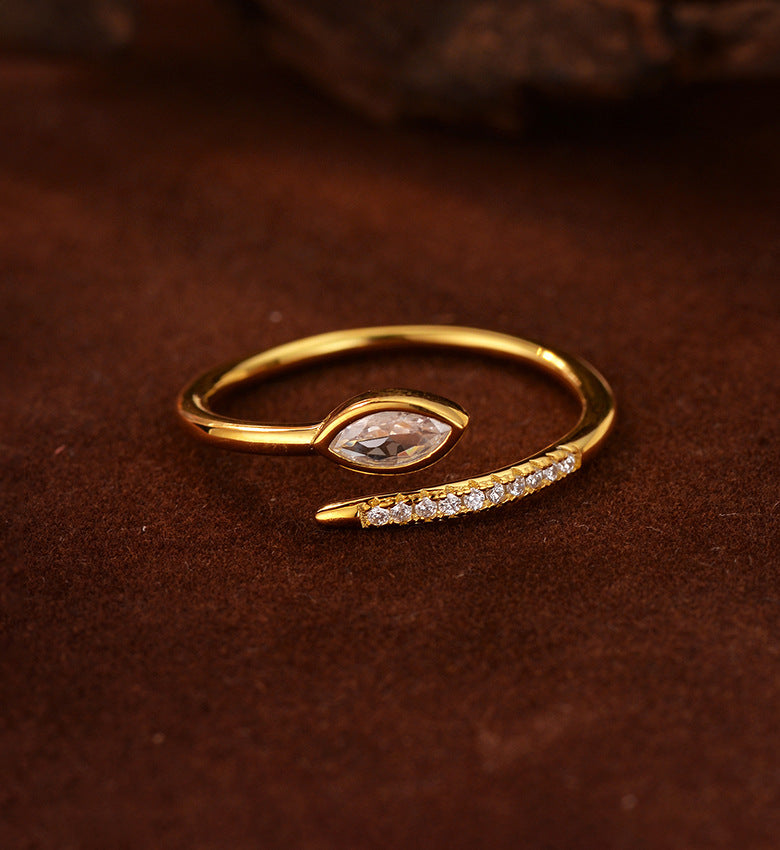 Snake Open Wrap Ring