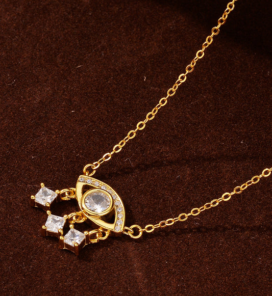 Cascade Eye Necklace