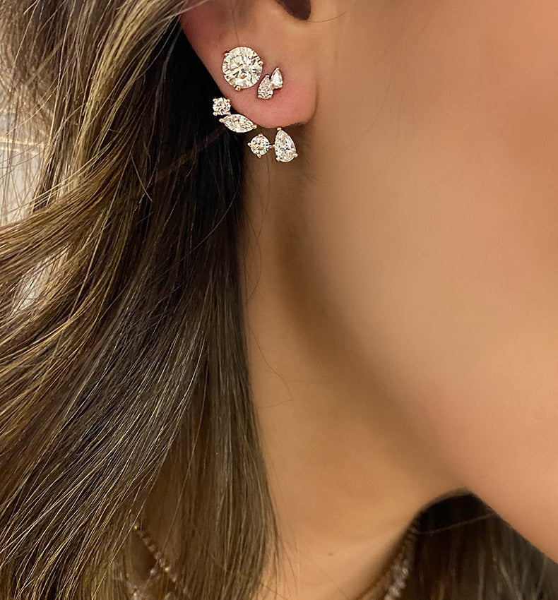 Sparkly Ear Climber Earrings