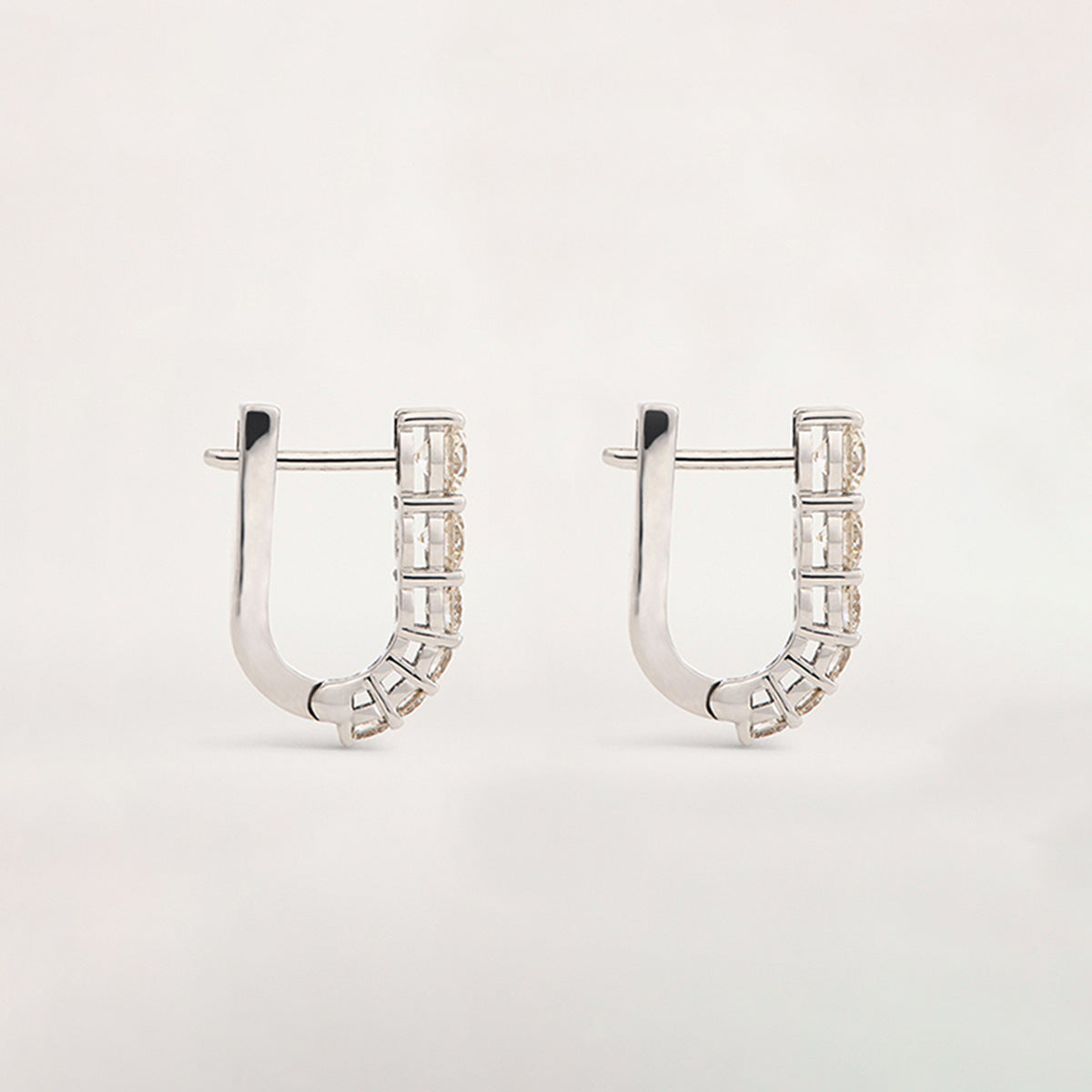 U-Shaped Spark Earrings