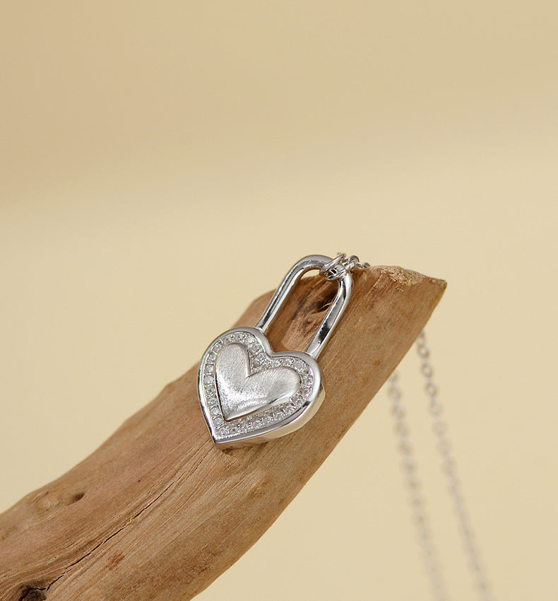 Love Lock Pendant Necklace