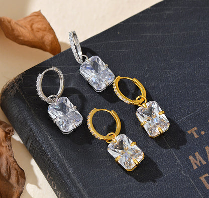 Geometric Drop Earrings