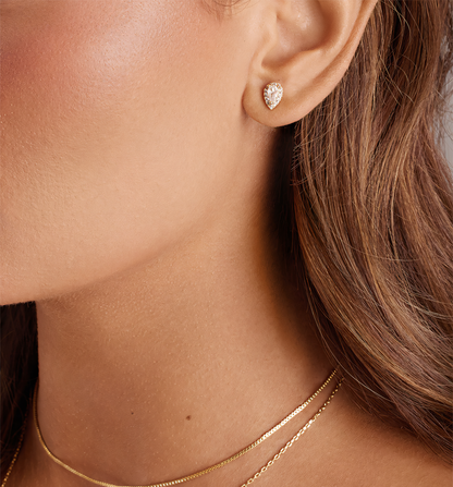 Mixed-Shape Stud Earrings