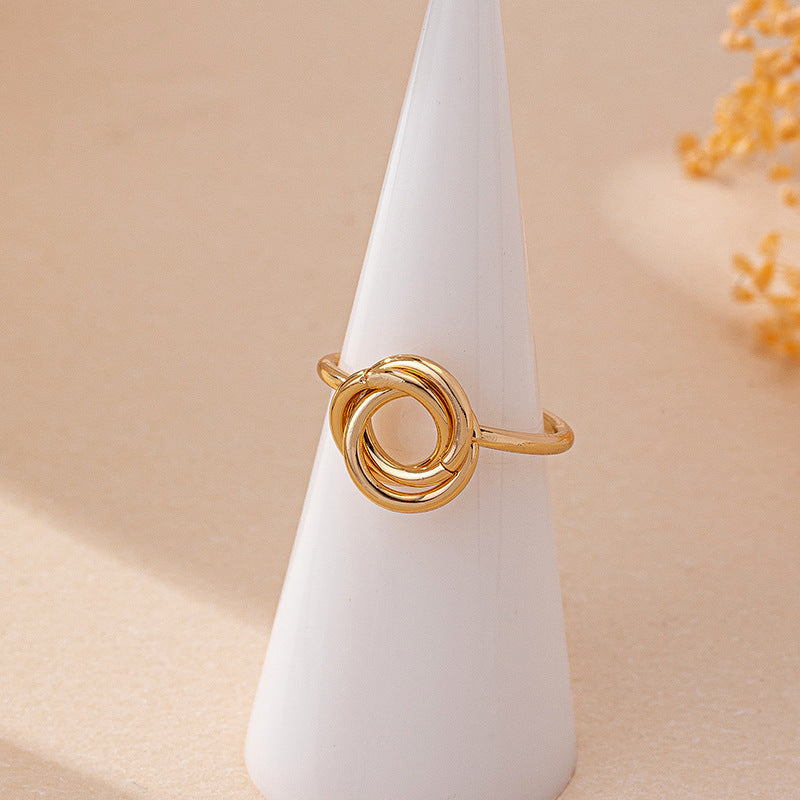 Geometric Circle Jewelry Set