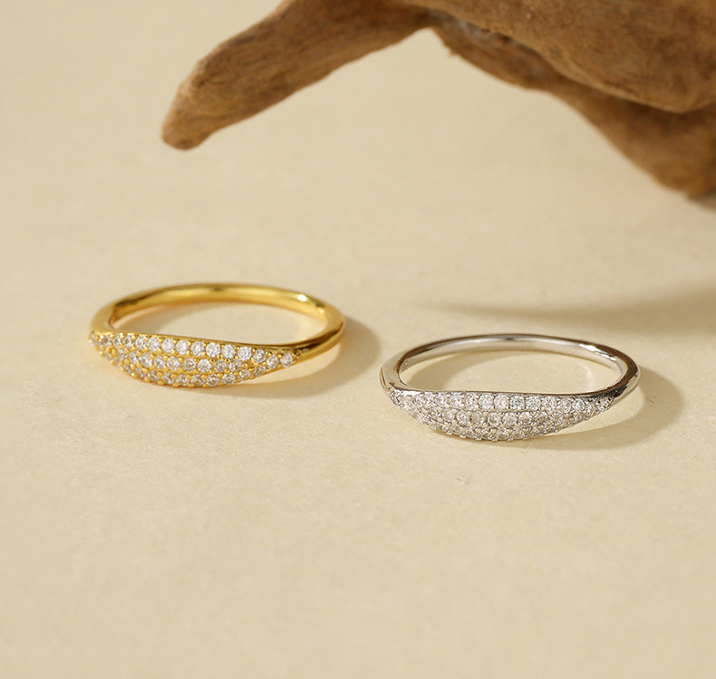 Full Sparkle Band Ring