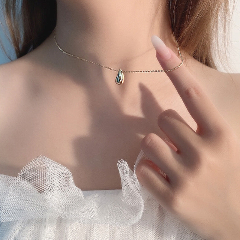 Gleam Drop Pendant Necklace