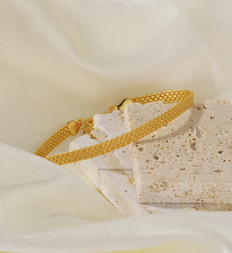 Medieval Braided Sparkling Bracelet