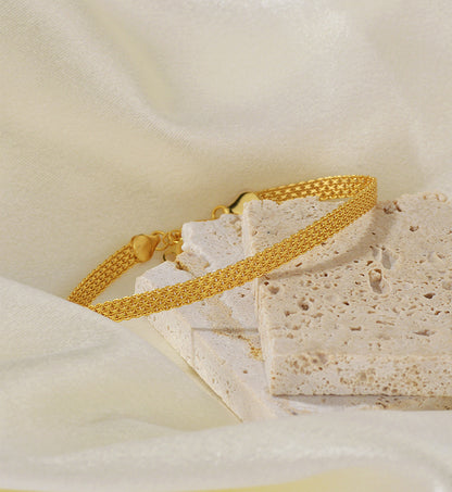 Medieval Braided Sparkling Bracelet