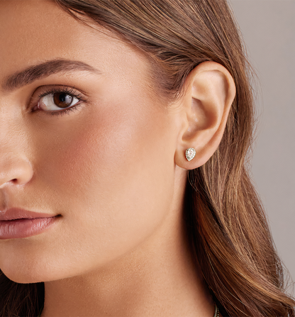 Mixed-Shape Stud Earrings