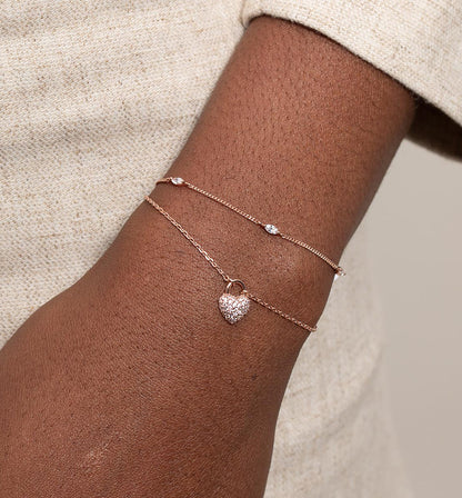 Sparkling Chain Link Bracelet