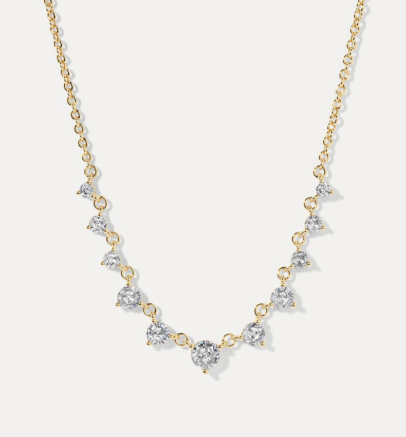 Luminous Orbit Pendant Necklace