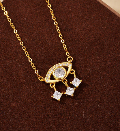 Cascade Eye Necklace