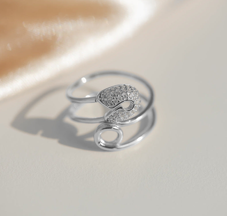 Safety Pin Wrap Ring