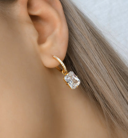 Geometric Drop Earrings