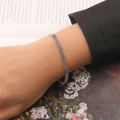 Medieval Braided Sparkling Bracelet