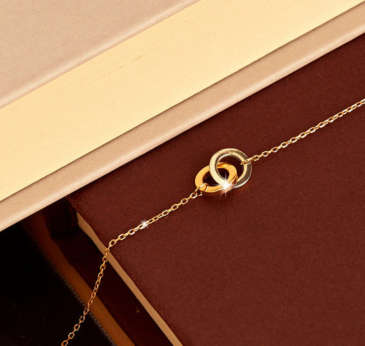 Minimalist Interlock Necklace