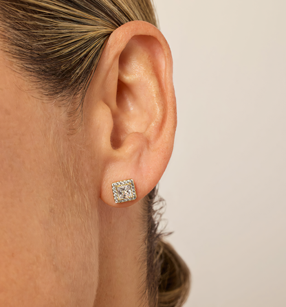 Mixed-Shape Stud Earrings
