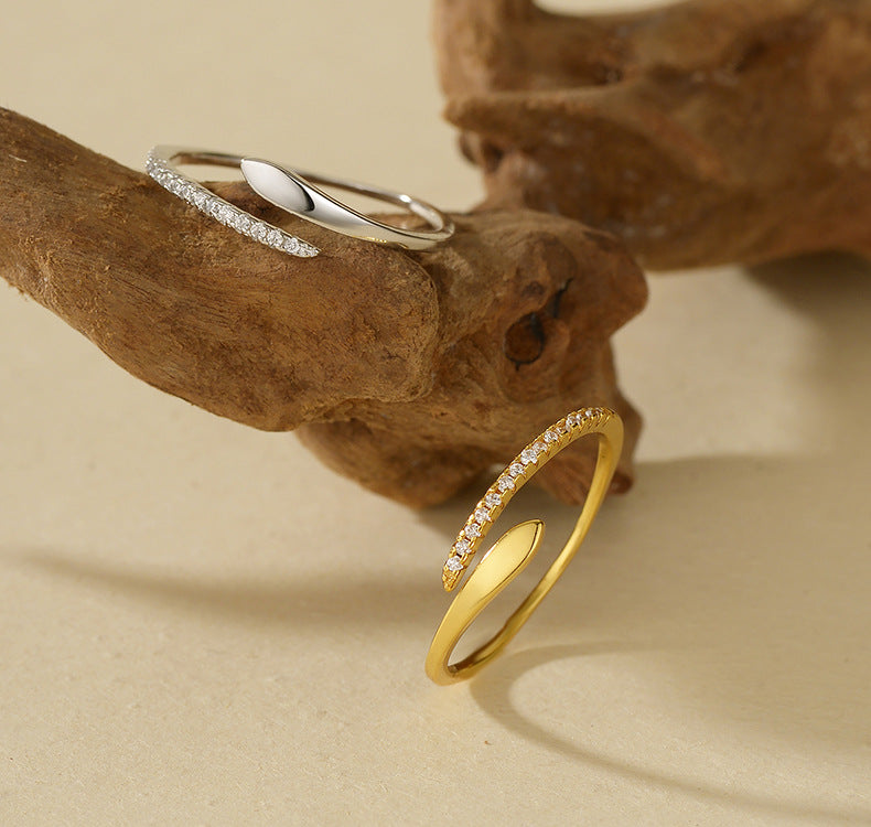 Adjustable Snake Wrap Ring