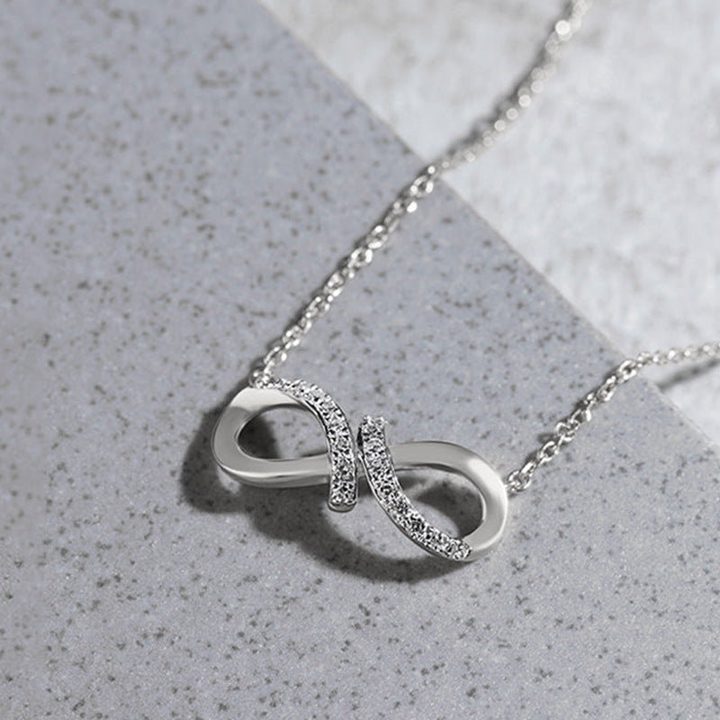 Infinity Loop Pendant Necklace