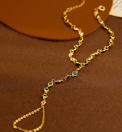 Linked Chain Finger Bracelet