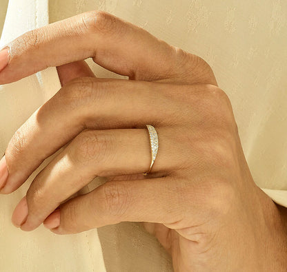 Full Sparkle Band Ring