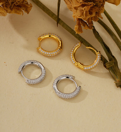 Halo Glow Hoop Earrings