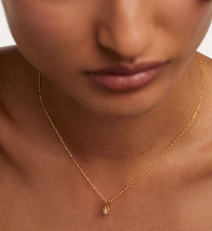 Heart Lock Pendant Necklace