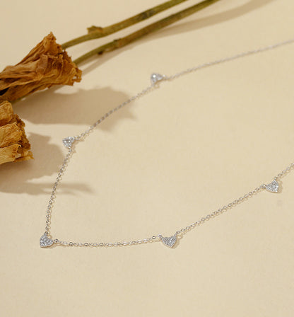 Delicate Heart Pendant Necklace