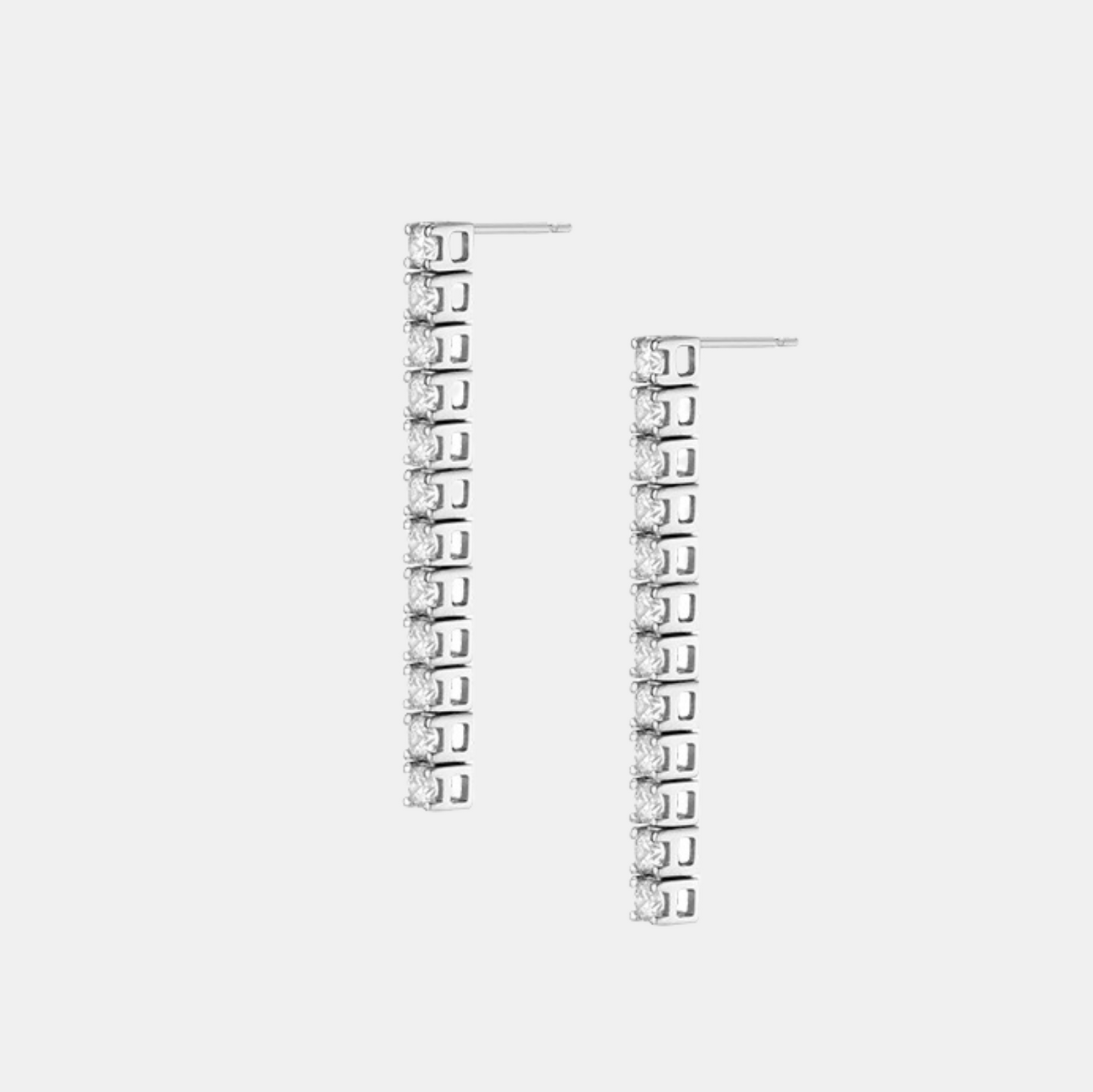 Slim Lined Bar Earrings