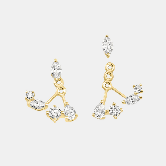 Sparkly Ear Climber Earrings