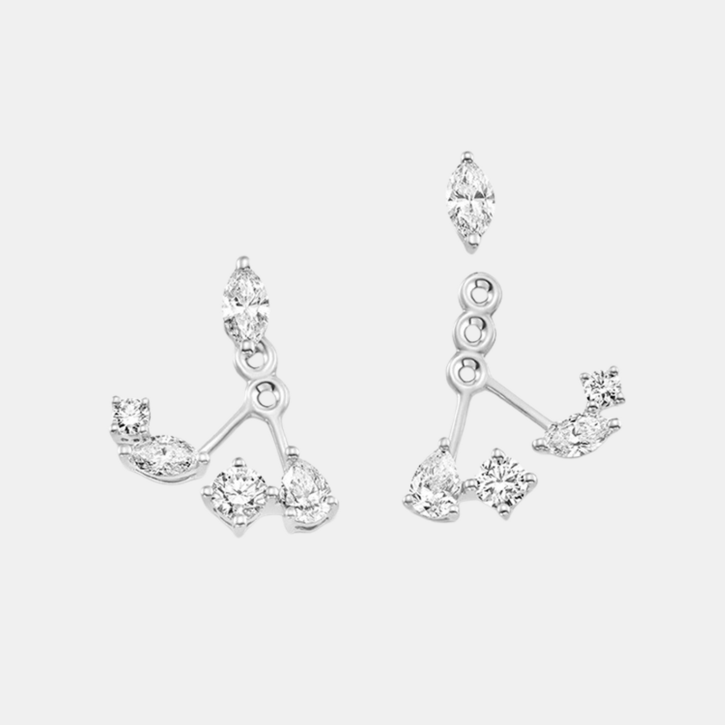 Sparkly Ear Climber Earrings