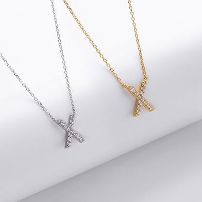 Initial Shine Pendant Necklace