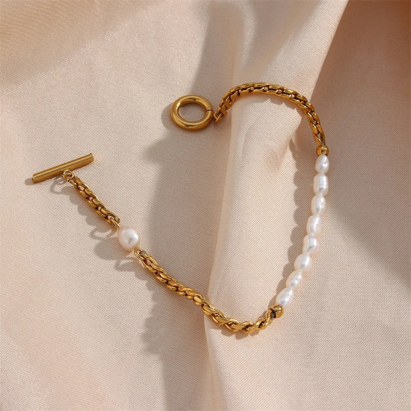 Irregular Pearl Bracelet