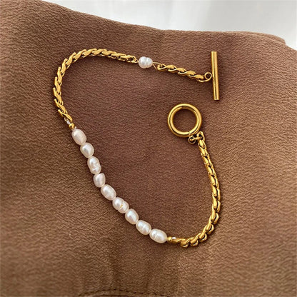 Irregular Pearl Bracelet