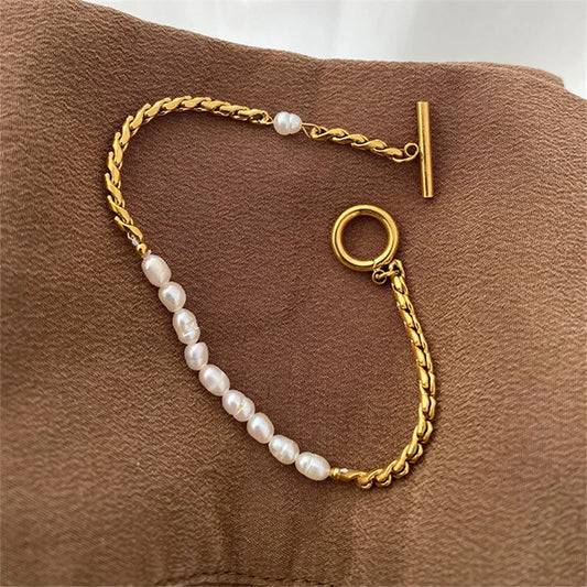 Irregular Pearl Bracelet