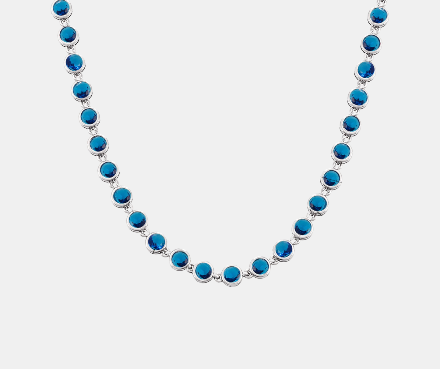 Tennis Round Necklaces