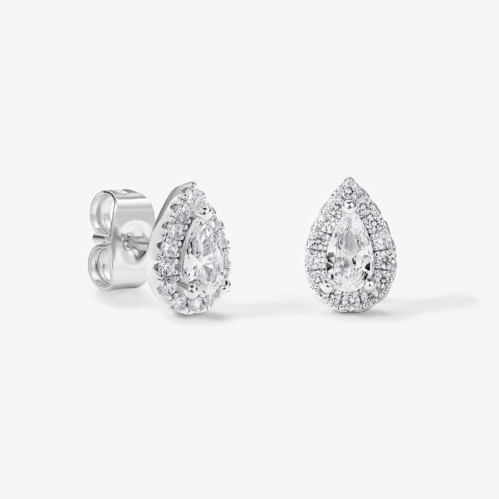 Mixed-Shape Stud Earrings